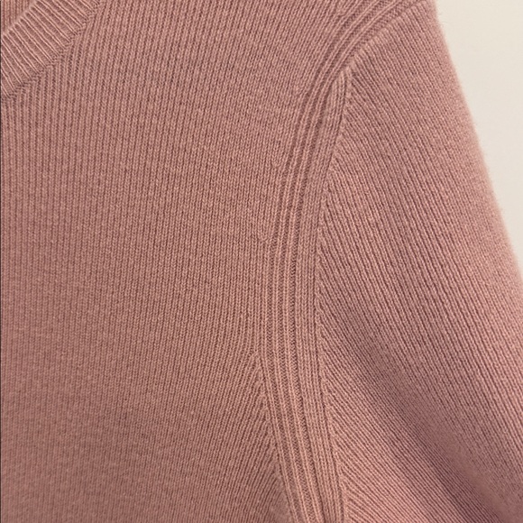 COS Dusty Pink Cashmere Crewneck Sweater - Picture 9 of 10